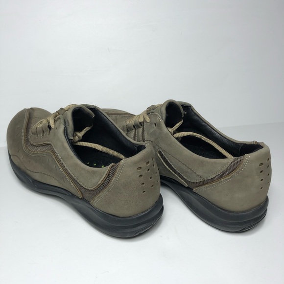 Clarks Womens Wave Wheel Walking Shoes Brown 86510 Leather Lace Up Low Top - Picture 5 of 8